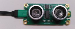 Ultraschallsensor mit Jacdac-Anschluss. ultraschallsensor-jacdac