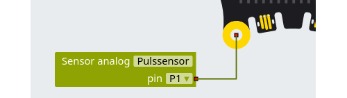 Konfiguration des Signalpins P1 als analoger Sensor. orl-conf-pulssensor