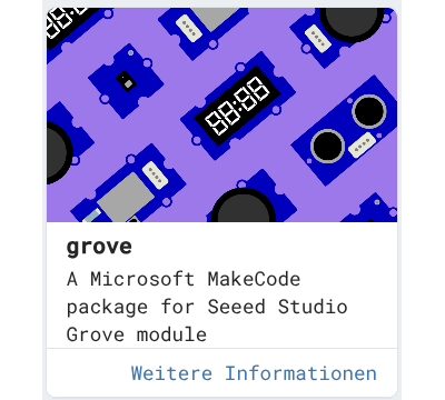 makecode-erweiterung-grove makecode-erweiterung-grove