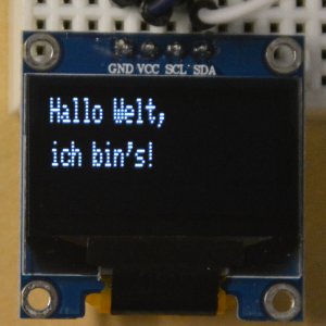Oled Display SSD1306
