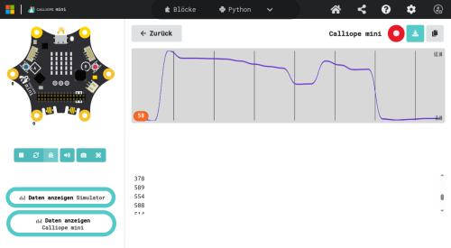 makecode-serial-monitor-tcrt5000