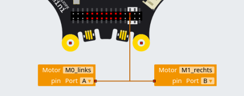 Konfiguration der Motoren. orl-motoren-steuern