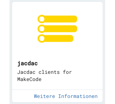 makecode-erweiterung-jacdac makecode-erweiterung-jacdac