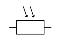 Schaltsymbol des LDR