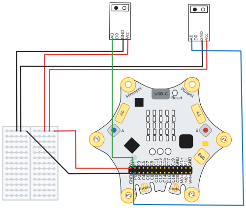 calliope-mit-zwei-tcrt5000
